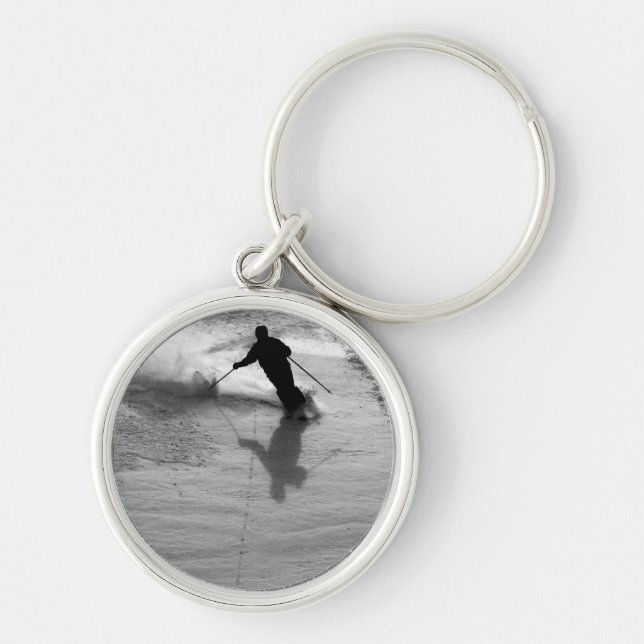 kirkwood powder skiing key ring (Front)
