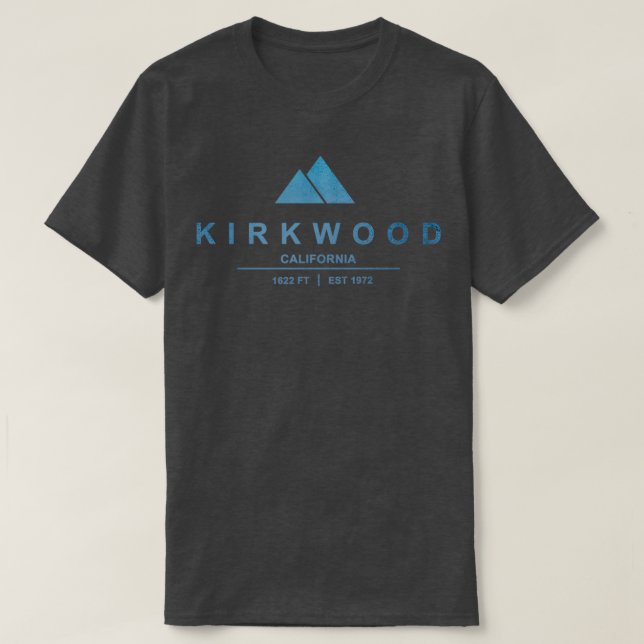 Kirkwood Ski Resort California Essential T-Shirt (Design Front)
