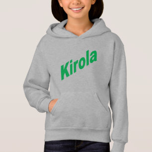 KIROLA girls steel hooded trim