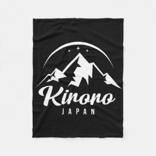 Kiroro Japan Ski Resort Skiing Snowboarding  Fleece Blanket