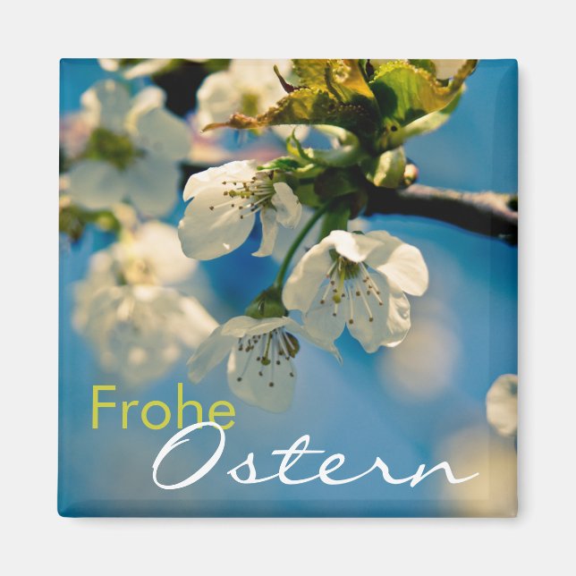 Kirschbluete • Ostermagnet Magnet (Front)