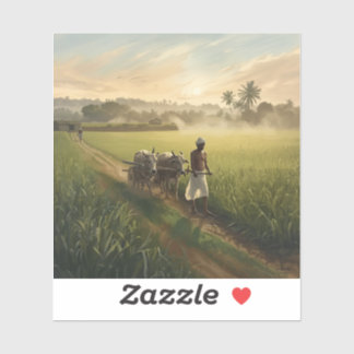 Kisan Farming Life Painting Images