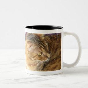 Kishka glitters in gold mug