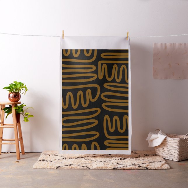 Kismet Brown Fabric (In Situ)