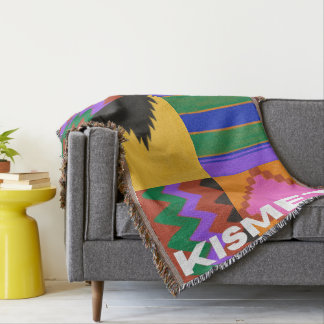 Kismet Kente Throw Blanket