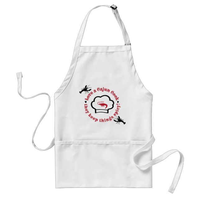 Kiss a Cajun Cook Apron (Front)