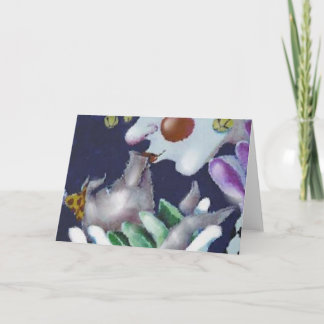 Kiss a Little Pig Card