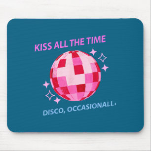 Kiss All Time Disco Occasionally Artwork Mouse Pad
