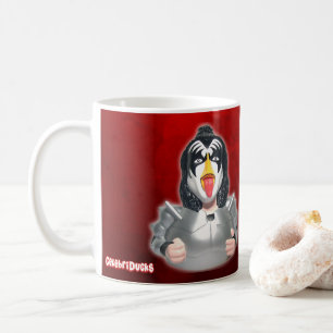 Kiss Band Rubber Duck -CelebriDucks Gene Simmons Coffee Mug