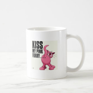 Kiss Butt Cat Coffee Mug