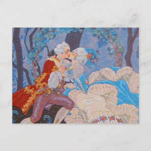 Kiss Fashion Plate ~ Postcard / Invitations