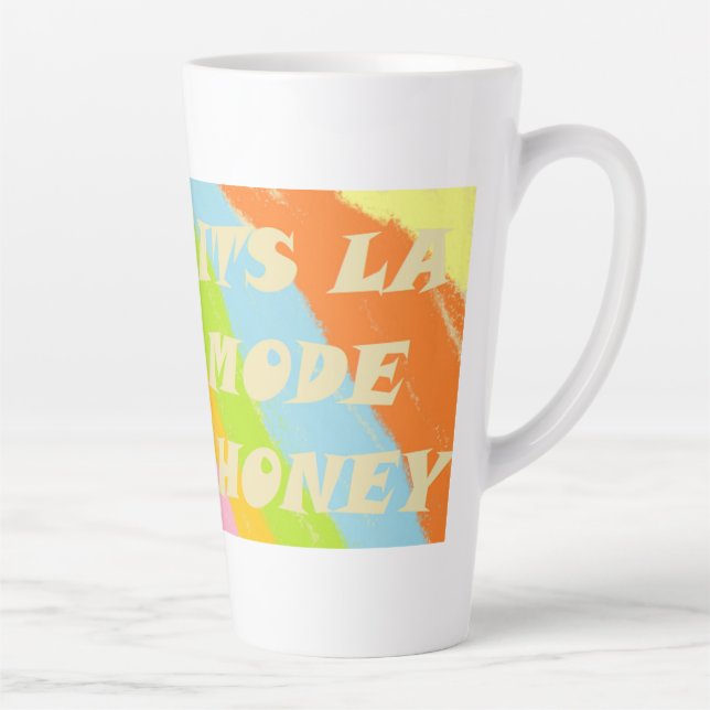 Kiss fast and faster fashion what a combination latte mug (Right)