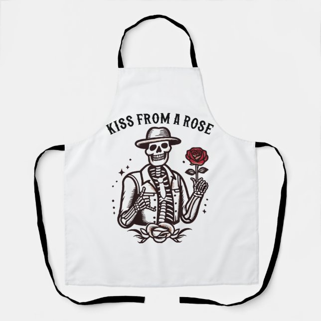 Kiss From A Rose Apron (Front)