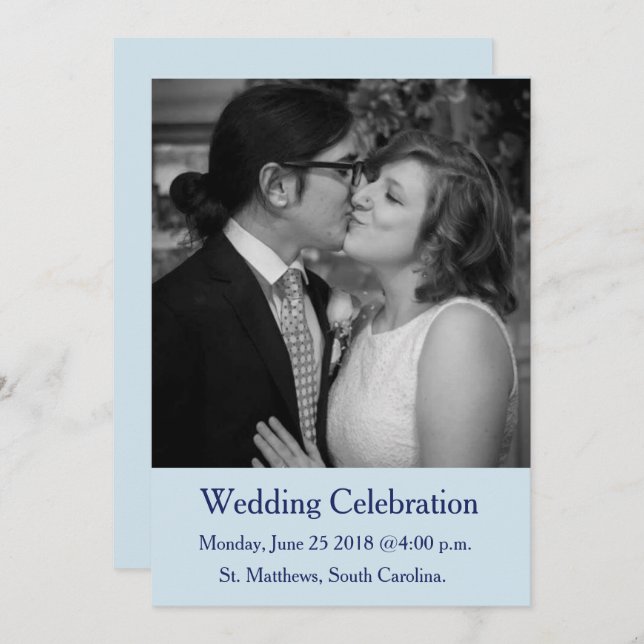 Kiss Invitation (Front/Back)