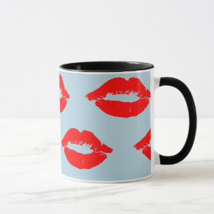 KISS KISSES HUSBAND BOYFRIEND Coffee mugs