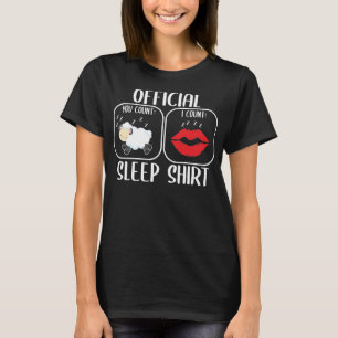 Kiss Kisses Sleep Shirt Count Sheep
