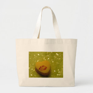 Kiss Large Tote Bag