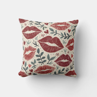 Kiss mark cushion