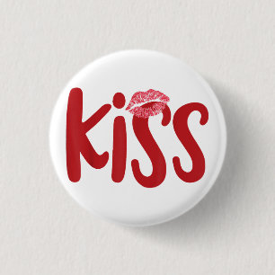 Kiss Marry Kill Girls Group Trio KISS Costume Red 3 Cm Round Badge