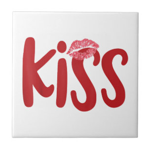 Kiss Marry Kill Girls Group Trio KISS Costume Red Ceramic Tile