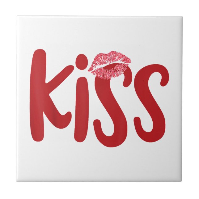 Kiss Marry Kill Girls Group Trio KISS Costume Red  Ceramic Tile (Front)