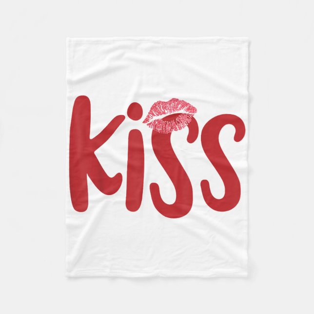 Kiss Marry Kill Girls Group Trio KISS Costume Red  Fleece Blanket (Front)