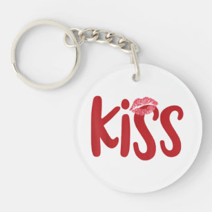 Kiss Marry Kill Girls Group Trio KISS Costume Red  Key Ring