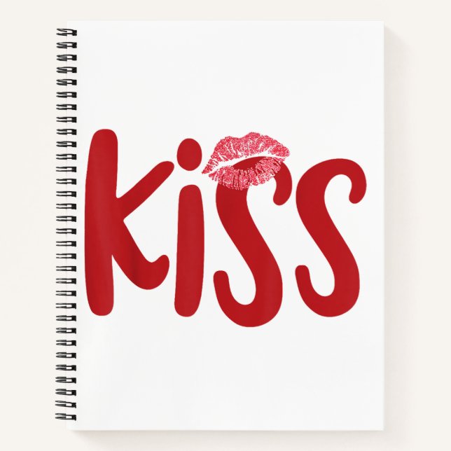 Kiss Marry Kill Girls Group Trio KISS Costume Red  Notebook (Front)