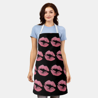 KISS ME ALL OVER KITCHEN APRON