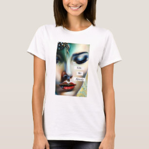 Kiss Me Already   Fantasy Ethereal Art T-Shirt