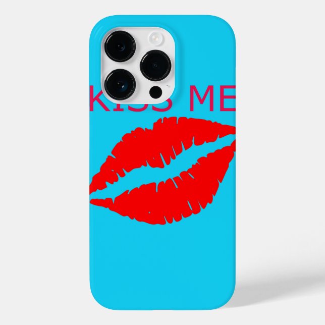 Kiss Me Case-Mate iPhone Case (Back)
