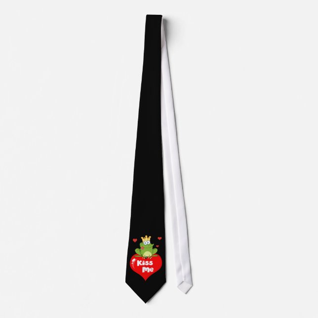 Kiss Me Frog - First Date Tie? Tie (Front)