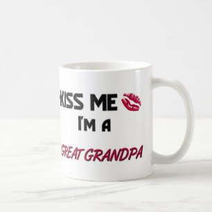 Kiss Me Great Grandpa Coffee Mug