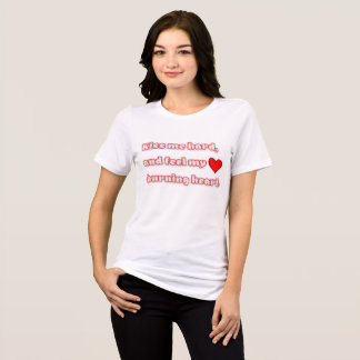 Kiss me hard t-shirt Tri-Blend shirt