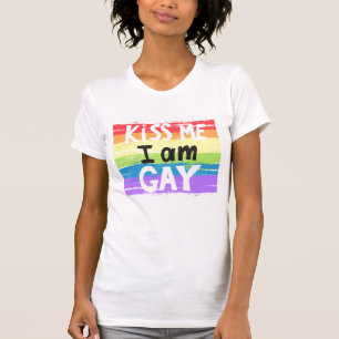 Kiss Me I Am Gay T-Shirt