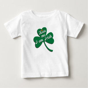 Kiss me I am Irish Baby T-Shirt