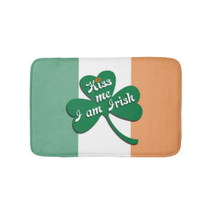 Kiss me I am Irish Bath Mat
