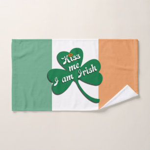 Kiss me I am Irish Bath Towel Set
