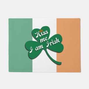 Kiss me I am Irish Doormat
