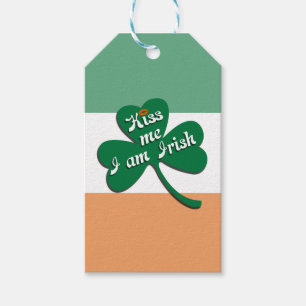 Kiss me I am Irish Gift Tags