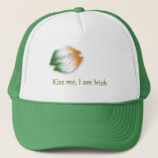 Kiss Me I am Irish - Hat (Front)