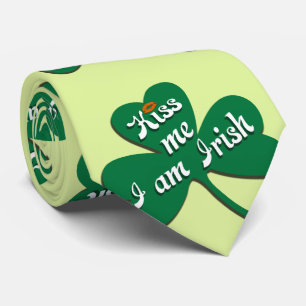 Kiss me I am Irish Tie