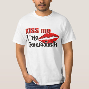 Kiss Me I am Jewish T-Shirt