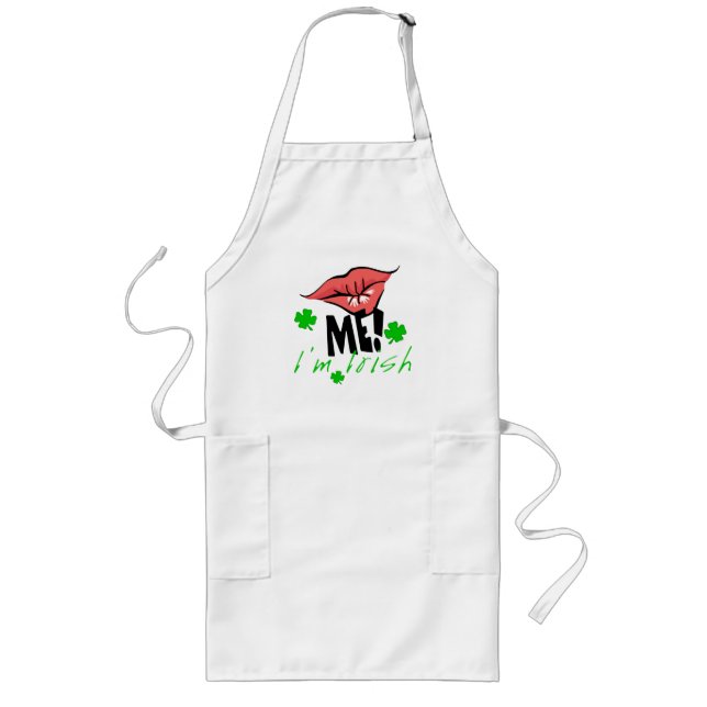 Kiss Me I’m Irish Apron (Front)
