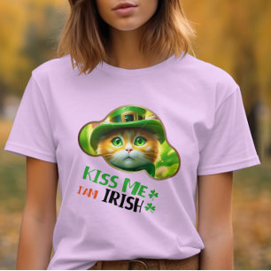 Kiss Me, I'am Irish - Green Attire Affair T-Shirt