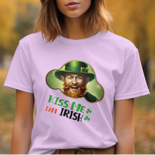 Kiss Me, I'am Irish - Irish Folklore Fest T-Shirt