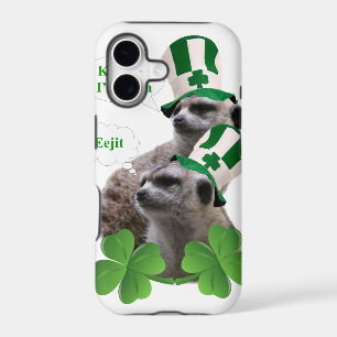 Kiss me I'm a Irish meerkat design