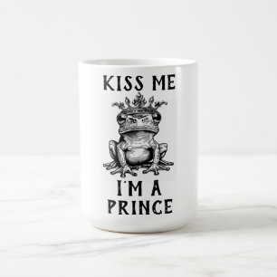 Kiss Me I'm A Prince Coffee Mug