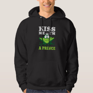 Kiss Me Im A Prince Frogs Frog Bachelor Party Hoodie