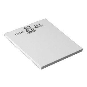 Kiss Me I'm A Prince Notepad